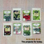 Veggie seed packages