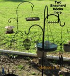 Two attached Shepherd's hooks