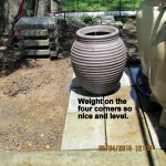 Weight on the four corners