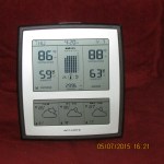 Time and temperature at four-thirty