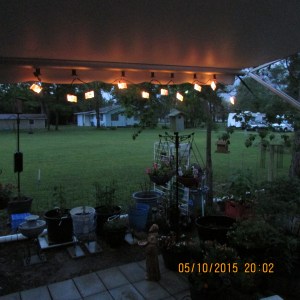 Patio lights (2)