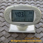 Time and temperature at four