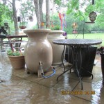 Beyond the rain barrels
