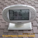 Time and temperature at three