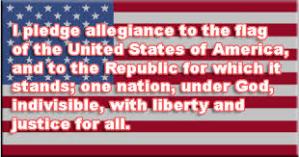 Flag day Pledge of Allegiance