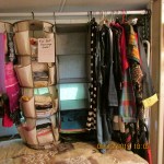 Clothes added to pole