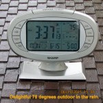 Temperature at three-thirty