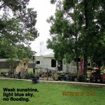 Blue sky no flooding
