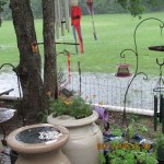 Flooding in the field