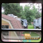 Clean kitchen window