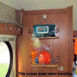 Extra hanging storage