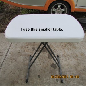 Small table