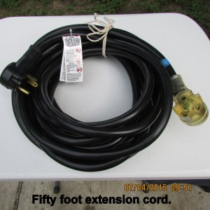 Extension electric cord