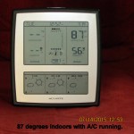 Indoor temp at twelve-fifty