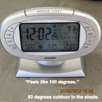 Temperature at twelve