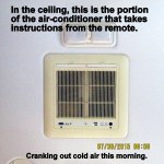 Air-conditioner in the ceiling
