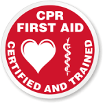 First aid and CPR trained