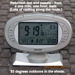Time and temperature