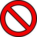 No symbol sign