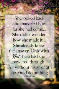 Only with God's help sign-poster