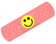 Smiley face bandaid