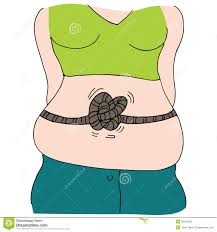 Stomach tied up in knots