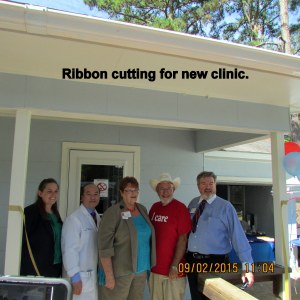 Ribbon cutting