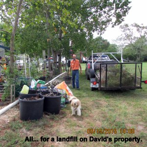 All will go to David's landfill