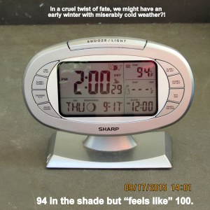 Temperature at two