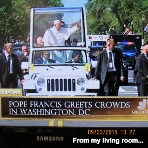 Pope Francis in Washington DC