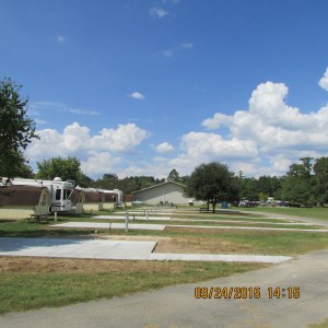 Fresh concrete slabs