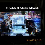 En route to St. Patrick's Cathedral