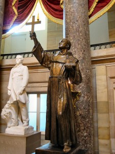 Junipero Serra statue