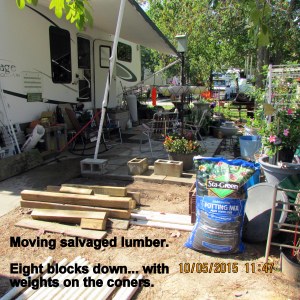 Moving lumber