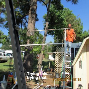 Trying this, trying that