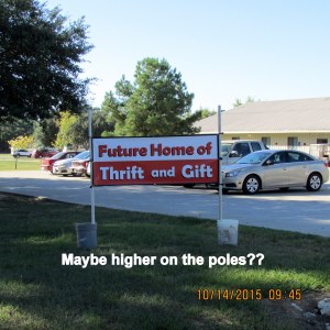 Maybe raise it higher