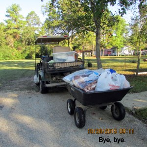 Donations are going bye bye