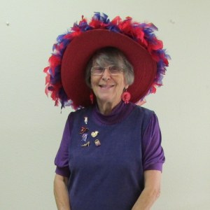 Lorraine at Halloween (close up)