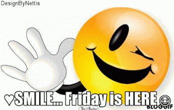 SMILEY waving HELLO DbN Friday is HERE (1)