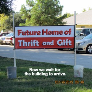 Waiting for the building