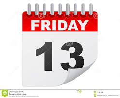 Friday the thirteenth calendar