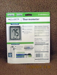 Outdoor thermometer