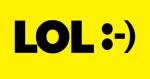 Smiley face symbol with LOL