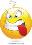 Smiley face with tongue hanging out (2)