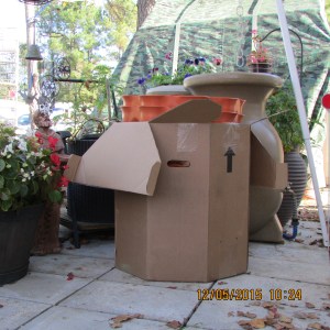 Relocated the large box