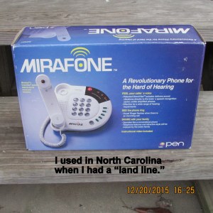 Phone for hearing impaired