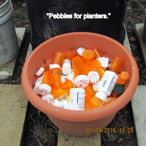 Pebbles for planters