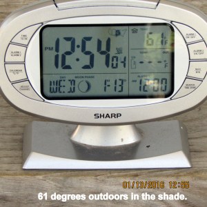 Time and temperature at one