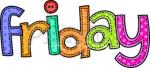 Friday clipart