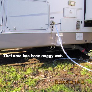 Soggy wet area